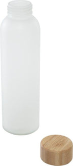 Soda lime glass bottle with bamboo lid- From €4.99 per unit