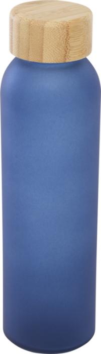 Soda lime glass bottle with bamboo lid- From €4.99 per unit