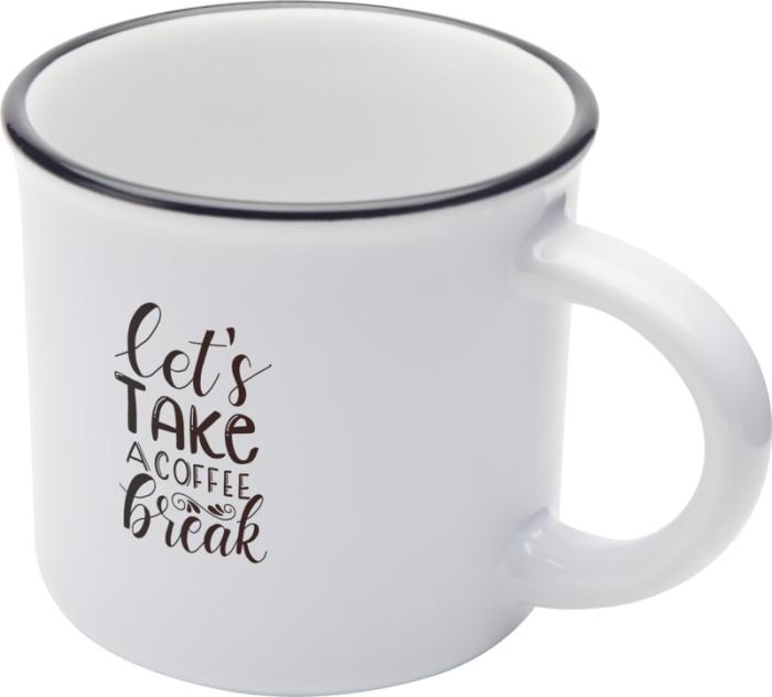 Bari 240 ml ceramic mug with glossy finish- From €3.79 per unit