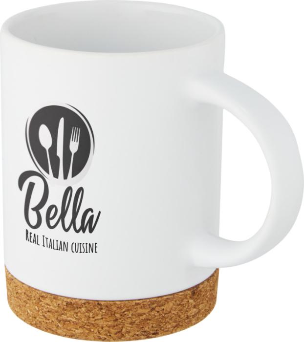 Neiva 425 ml ceramic mug with cork base- From €6.79 per unit