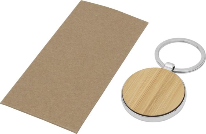 Bamboo keychain- From €1.69 per unit