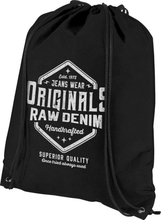 Evergreen non-woven drawstring bag 5L- From €1.99 per unit