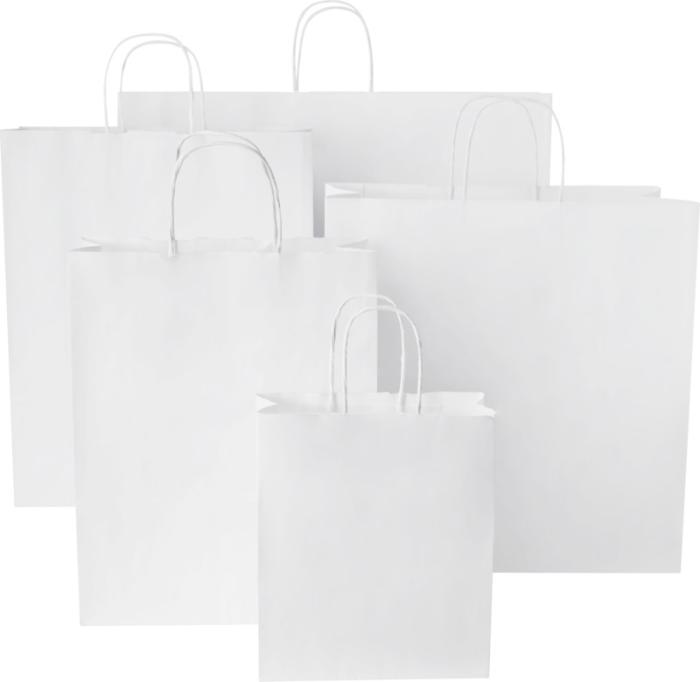 Kraft paper bag 18 x 8 x 21 cm- From €0.45 per unit