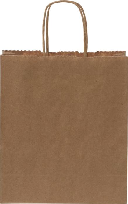 Kraft paper bag 18 x 8 x 21 cm- From €0.45 per unit