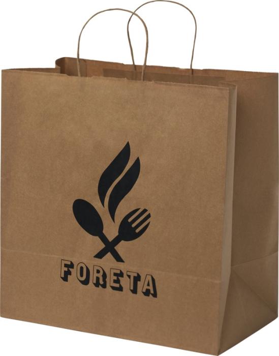 Kraft paper bag 34 x 20 x 35 cm- From €0.55 per unit