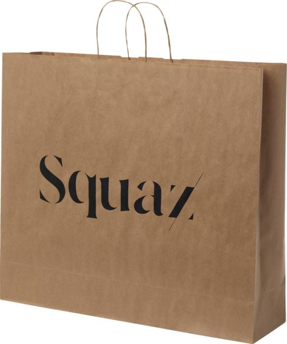 Kraft paper bag 49.5 x 14 x 44 cm- From €0.65 per unit