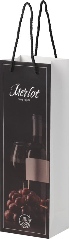Handmade integra paper wine bottle bag 12 x 9 x 37 cm- From €1.79 per unit
