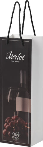 Handmade integra paper wine bottle bag 12 x 9 x 37 cm- From €1.79 per unit