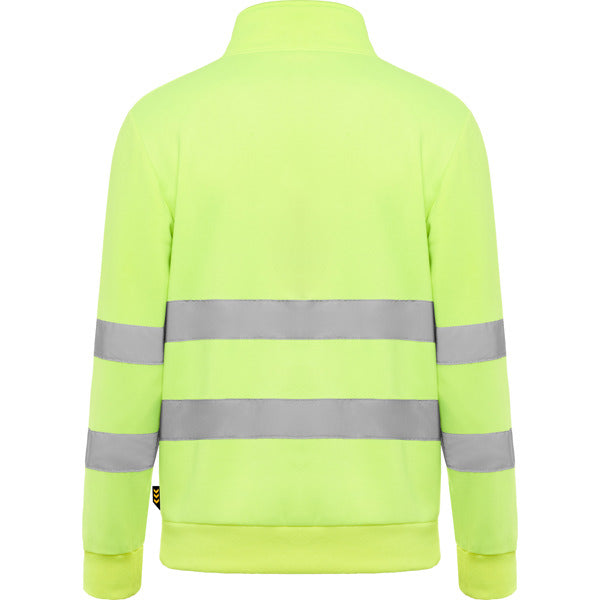 Hi-vis half-zip sweatshirt- From €18.99 per unit