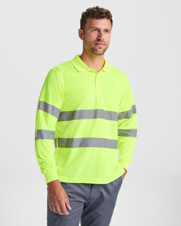 Hi-vis long sleeved polo shirt- From €14.49 per unit