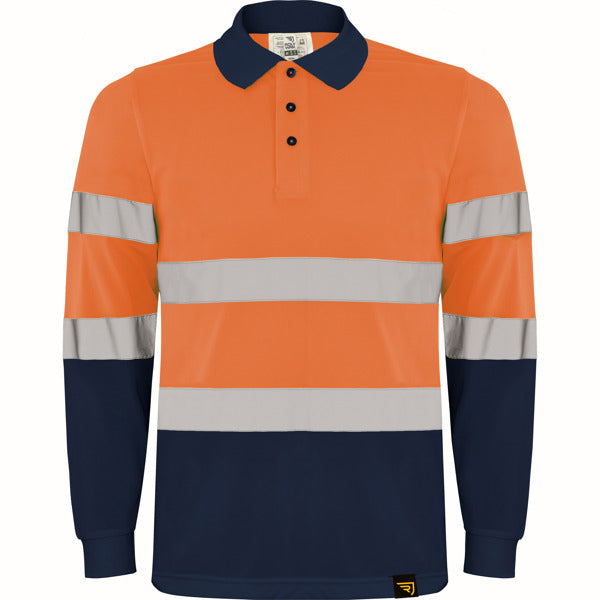 Hi-vis long sleeved polo shirt- From €14.49 per unit