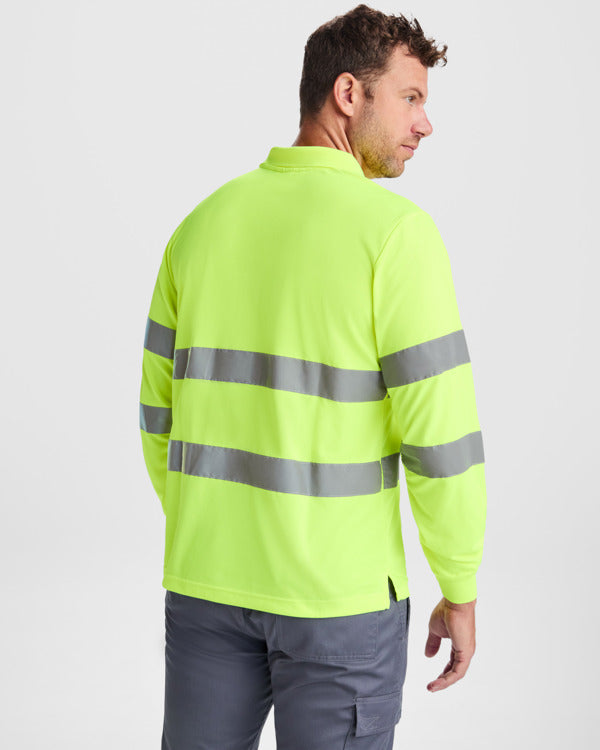 Hi-vis long sleeved polo shirt- From €14.49 per unit