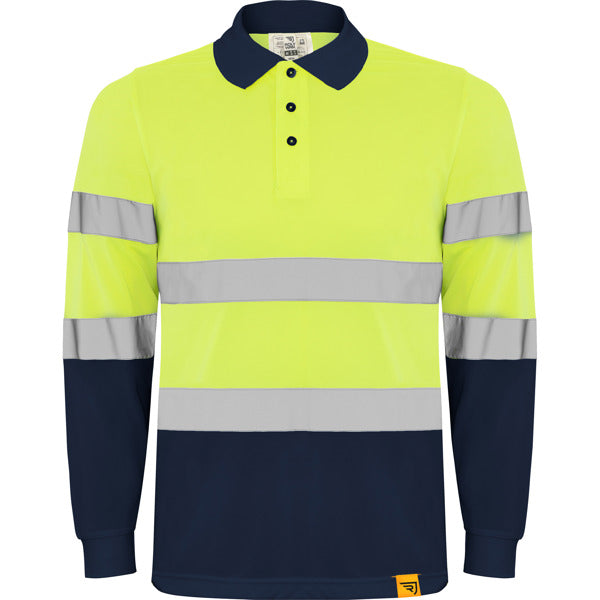 Hi-vis long sleeved polo shirt- From €14.49 per unit