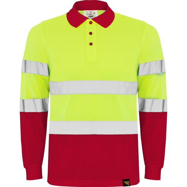 Hi-vis long sleeved polo shirt- From €14.49 per unit